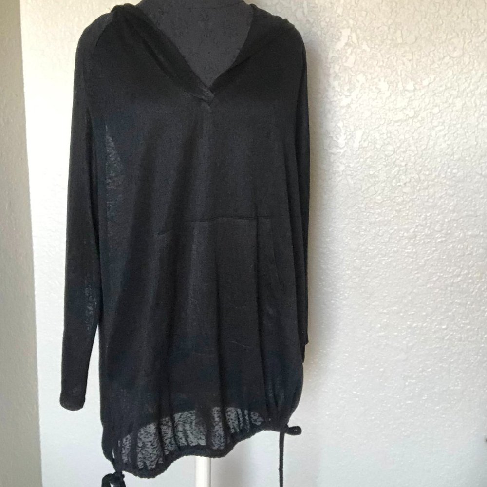 Kona Sol Black Swimsuit Cover-Up